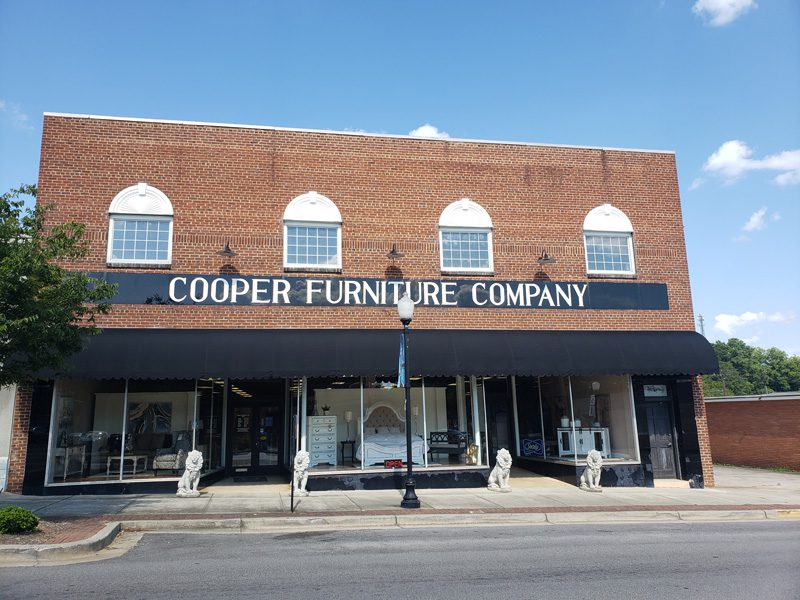Cooper Furniture Company | Lancaster, SC | storefront